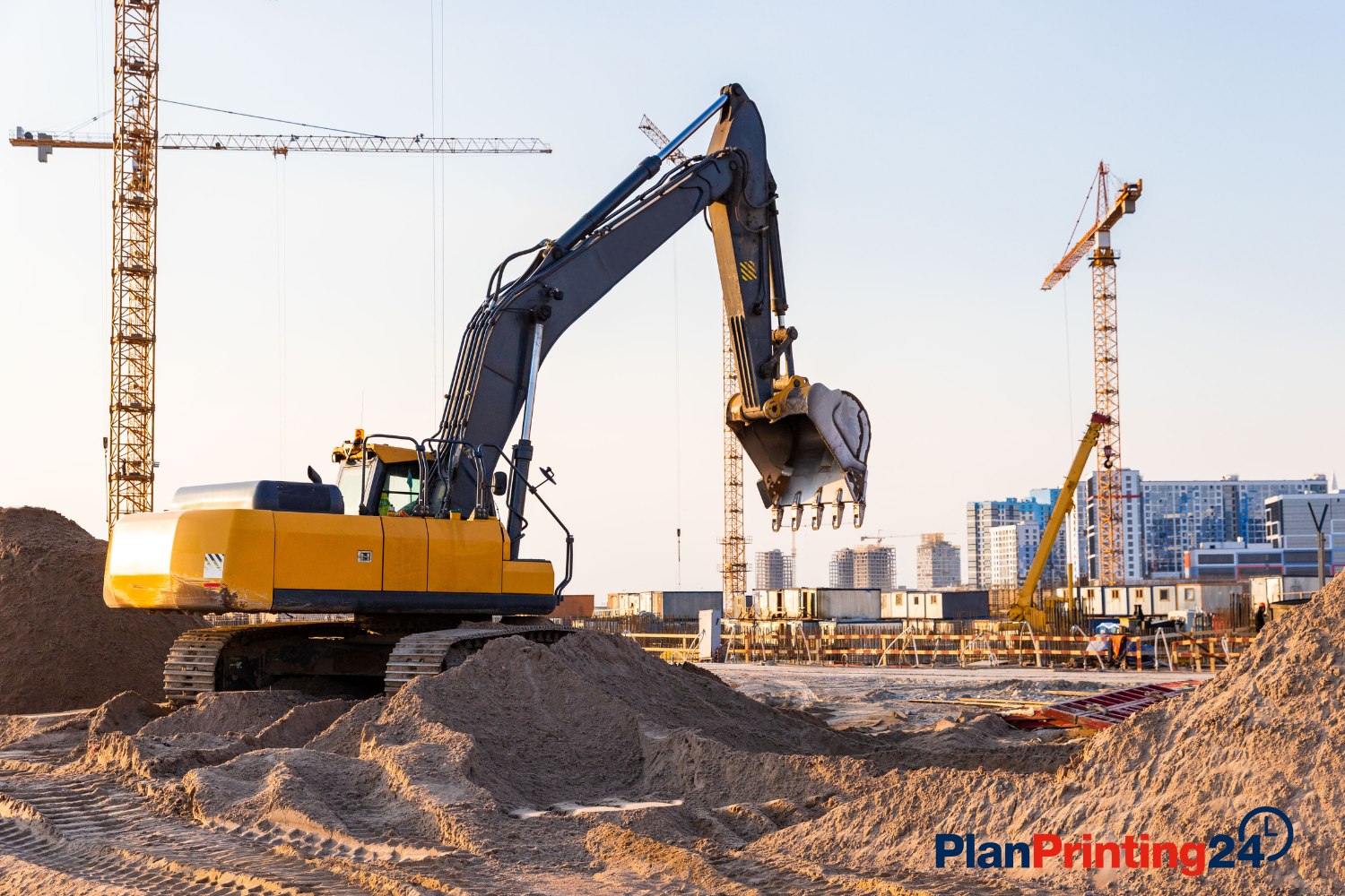 plan printing construction sites